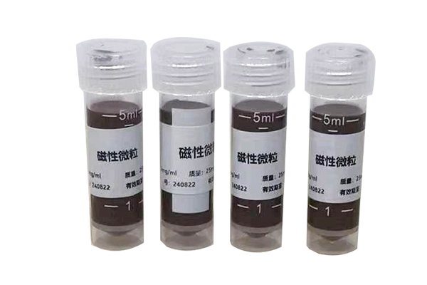 How to control the purity of magnetic particles during the preparation process?